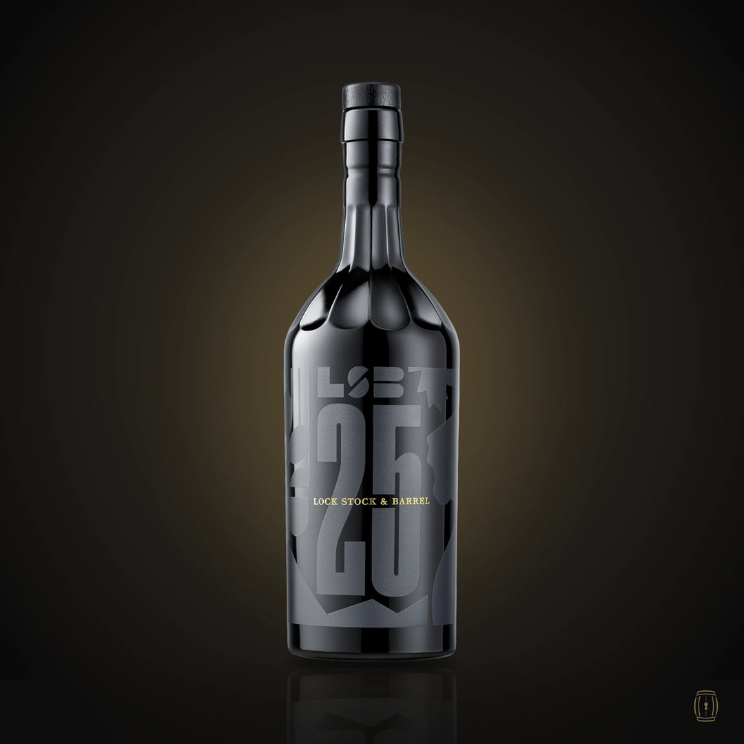 Lock Stock &amp; Barrel Straight Rye Whiskey aged 25 years 750ml
