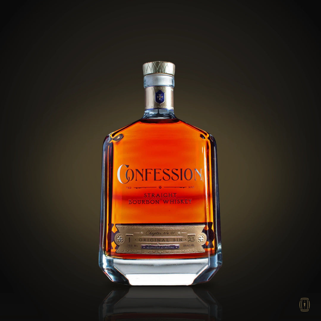 Burnt Church Distillery Confession Straight Bourbon Whiskey Chapter 1 Original Sin Limited Edition 750 ML