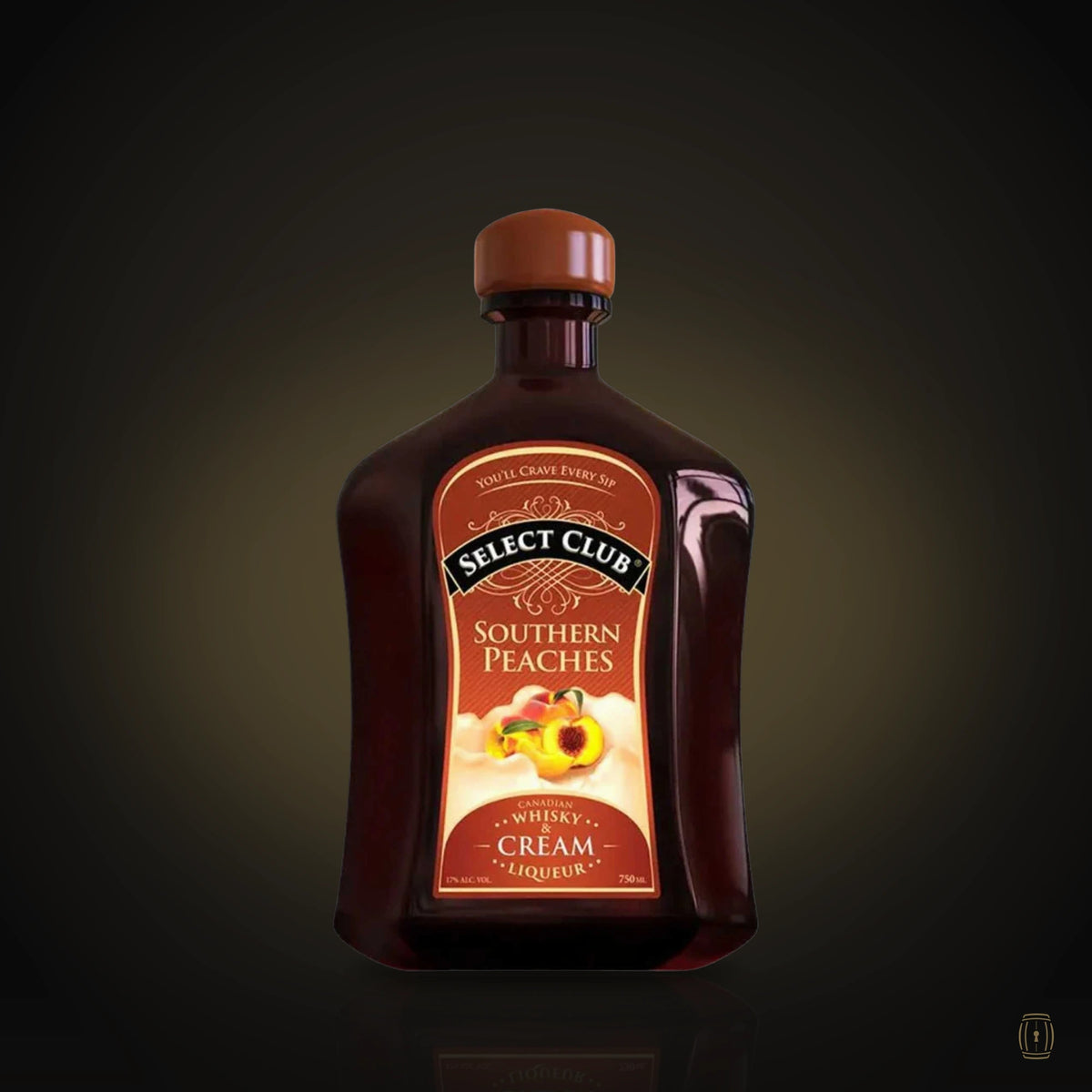 Select Club Southern Peaches Canadian Whisky and Cream Liqueur 750 ml