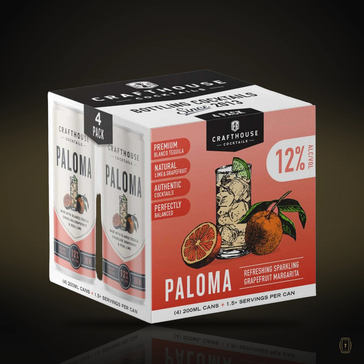 CraftHouse Cocktails Paloma 4pk 200ml