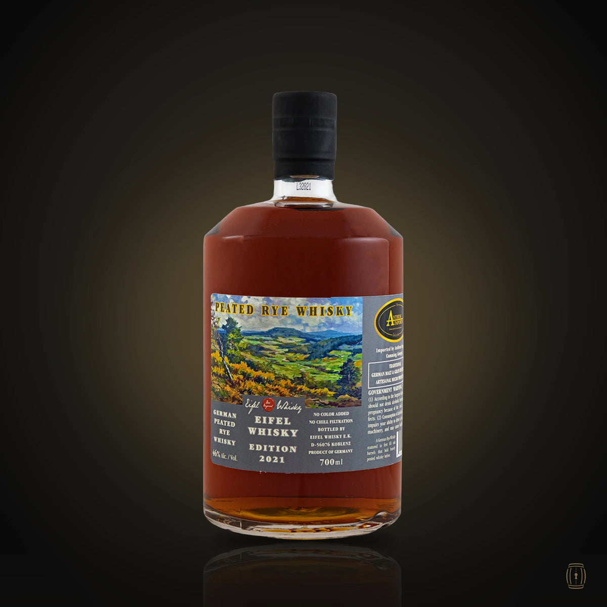 Eifel Whiskey Peated Rye Whisky 2021 Edition 700ml