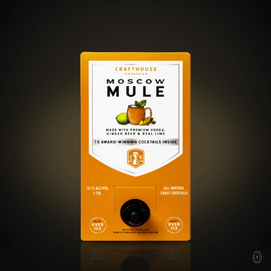 Crafthouse Cocktails Moscow Mule Premium Vodka and Ginger Beer with Real Lime 1.75 L