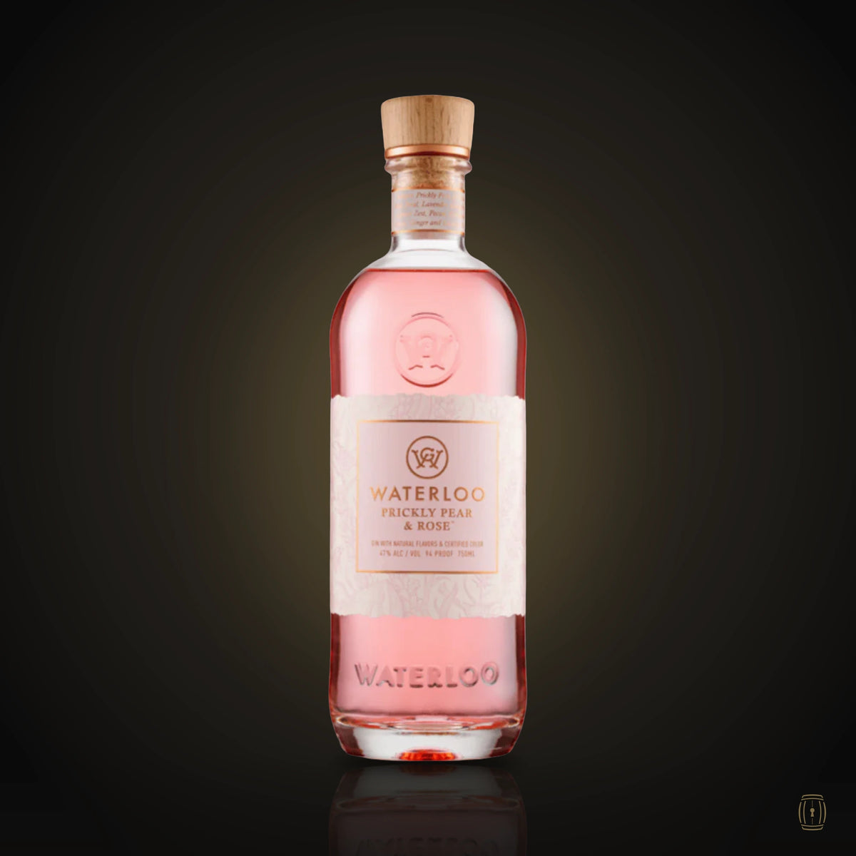 WaterLoo Prickly Pear & Rose 750ml