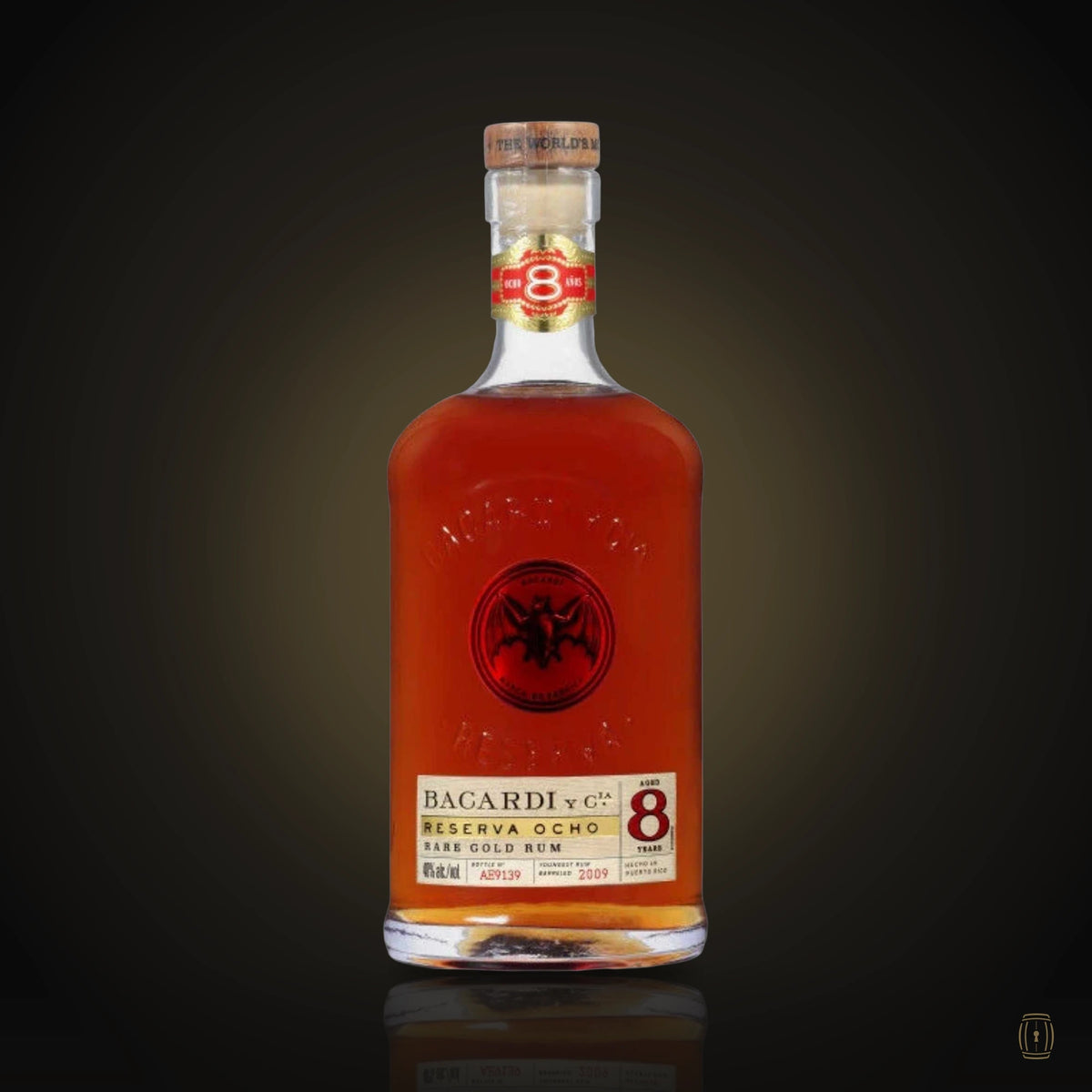 Bacardi YCLA Reserva Ocho Rare Gold Rum 8 year 750 ml