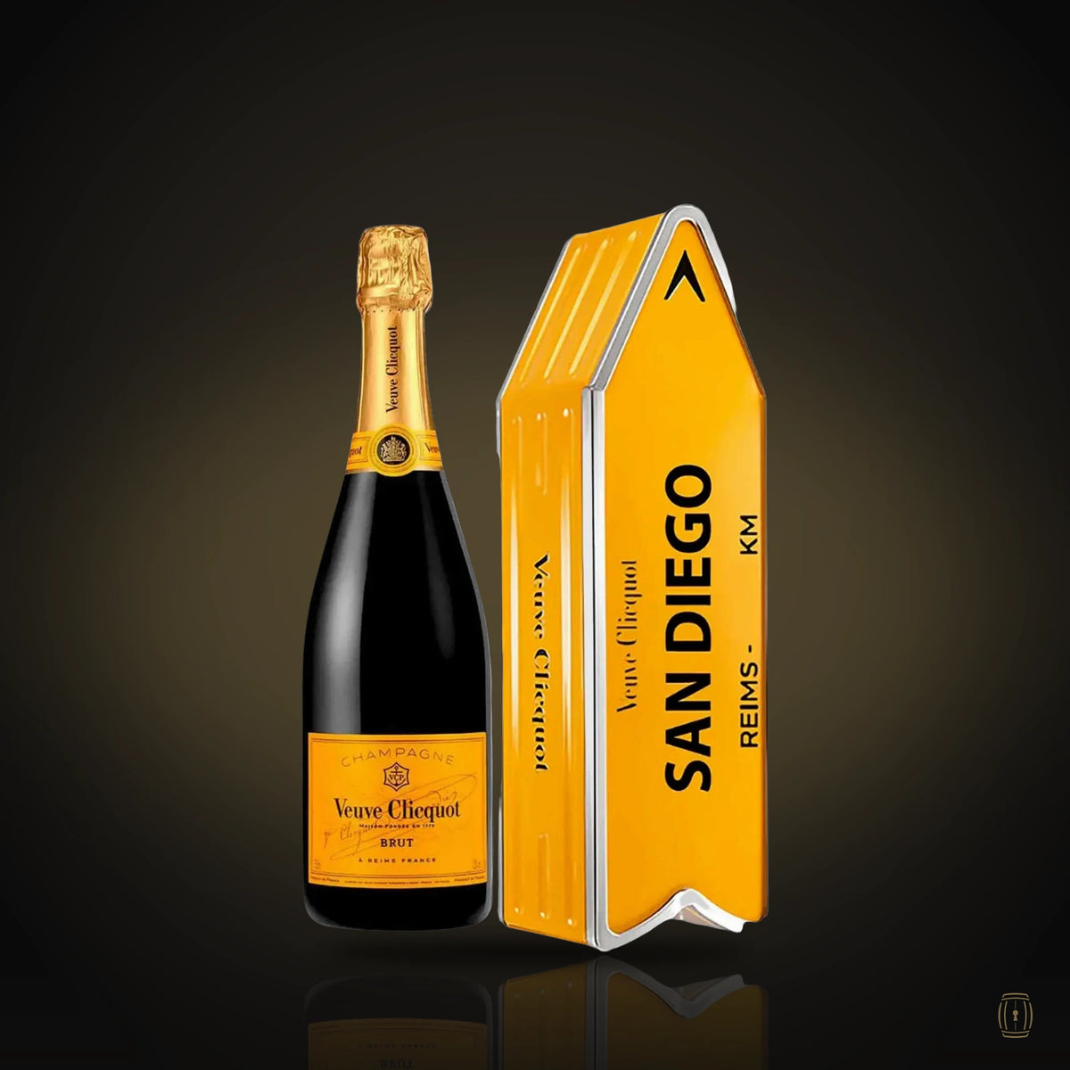 Veuve Clicquot Arrowhead Case San Diego 750 ml
