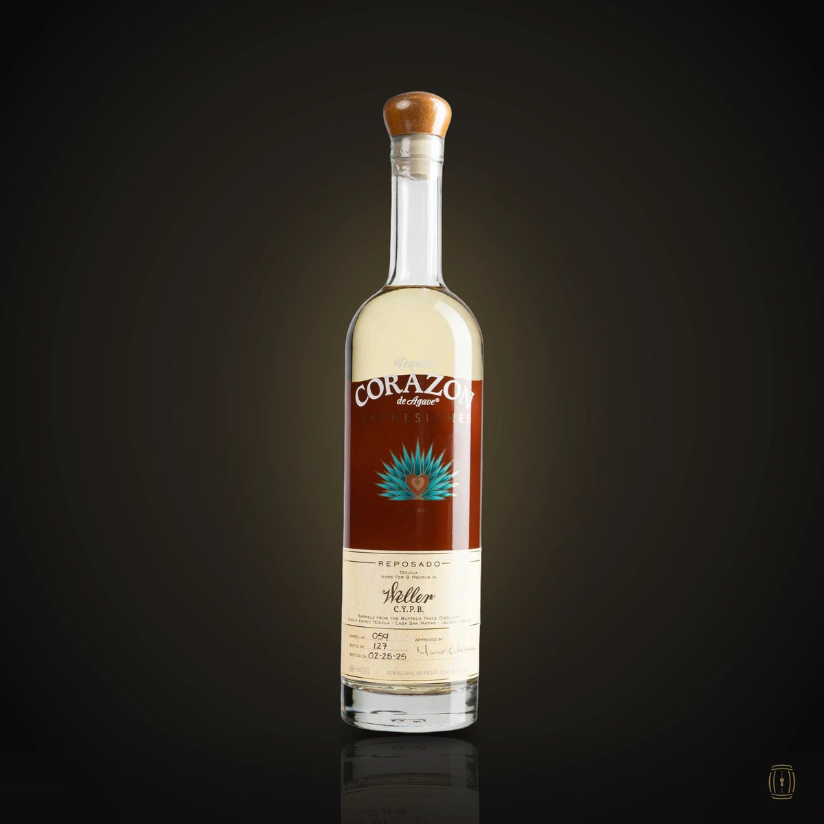 Tequila Corazon Expresiones Weller CYPB Reposado 750 ml