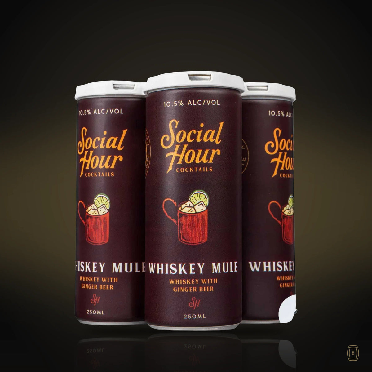 Social Hour Whiskey Mule 4 x 250ml cans