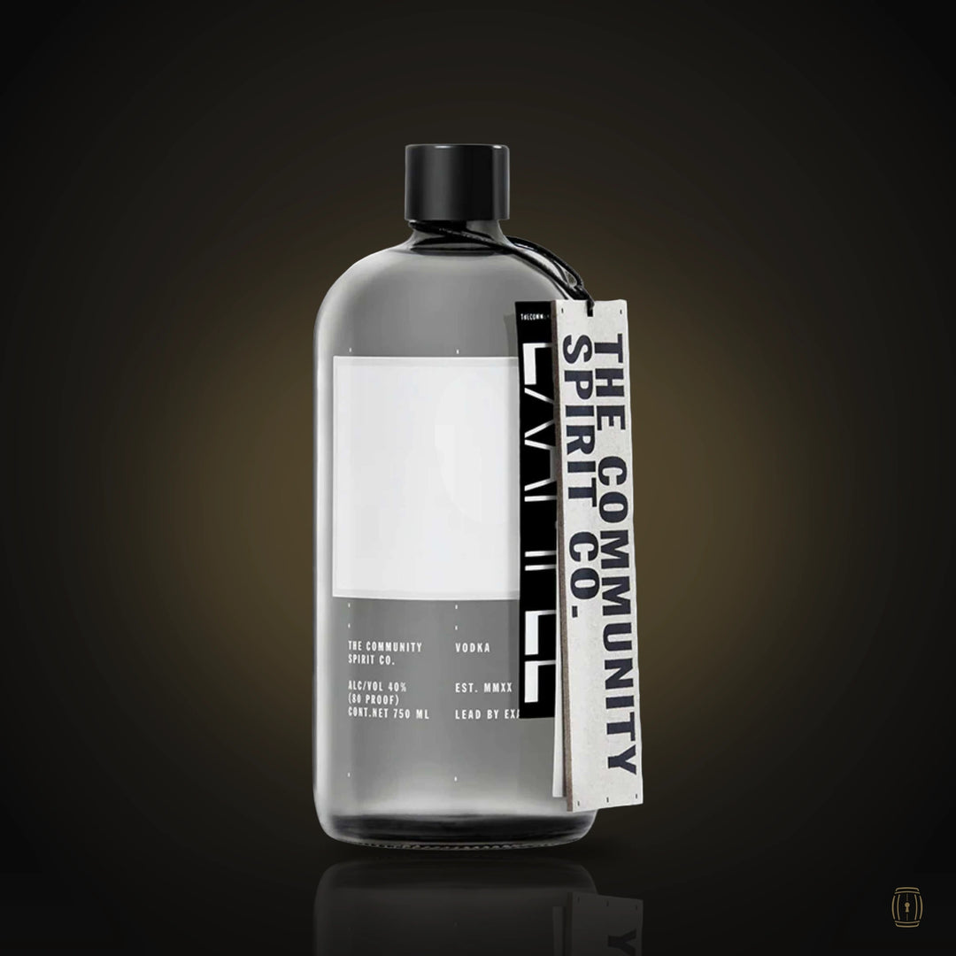 The Community Spirit Vodka / with cocktail recipe book 750 ml