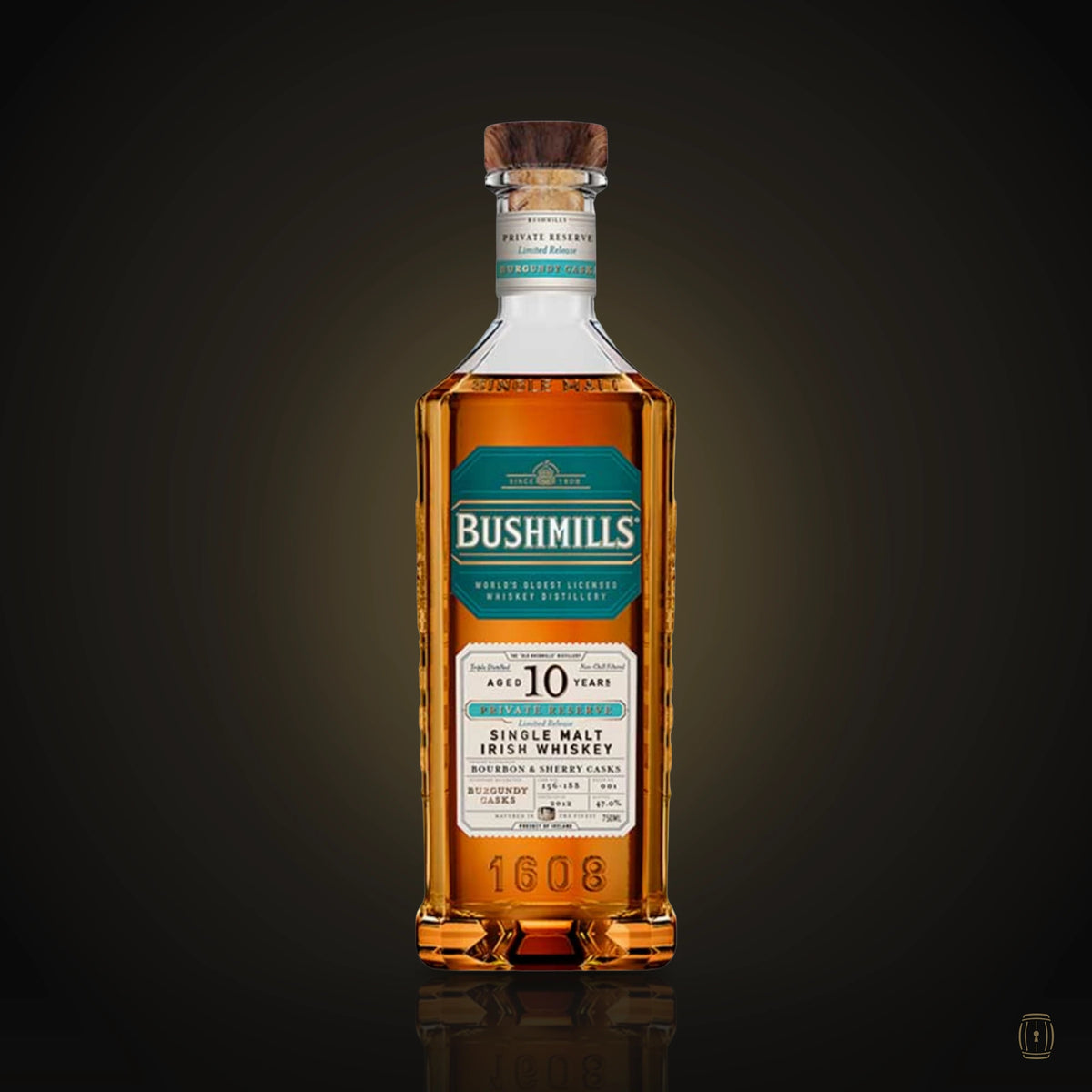 Bushmills Private Reserve Burgundy Cask Whiskey 10 Year 750 ml