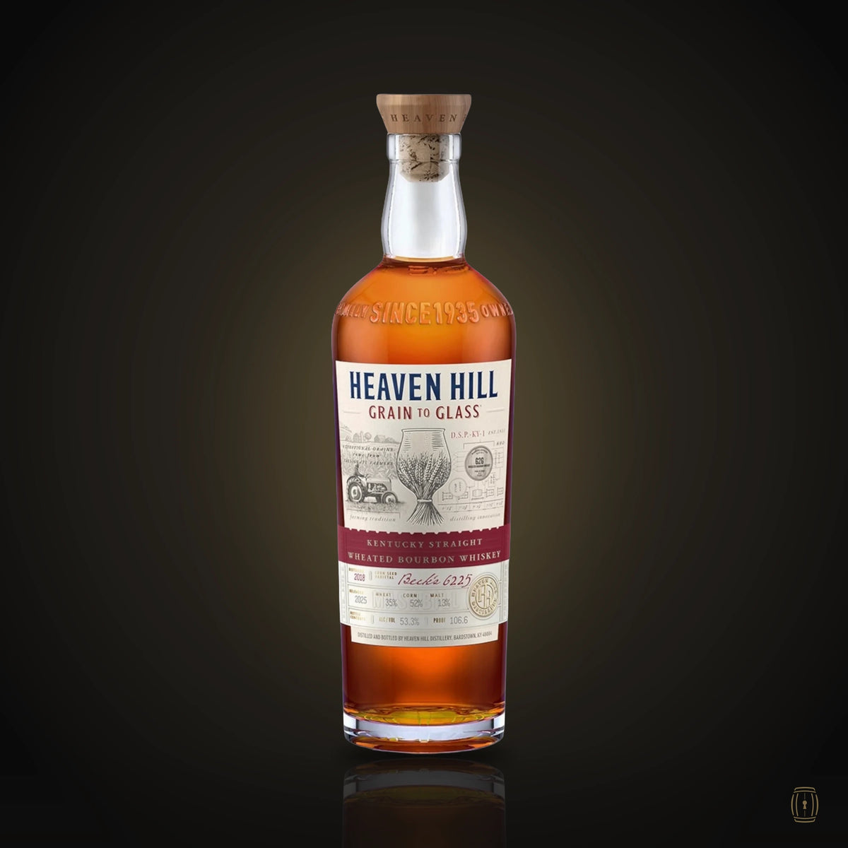 Heaven Hill Grain to Glass Wheated Bourbon Whiskey 700ml