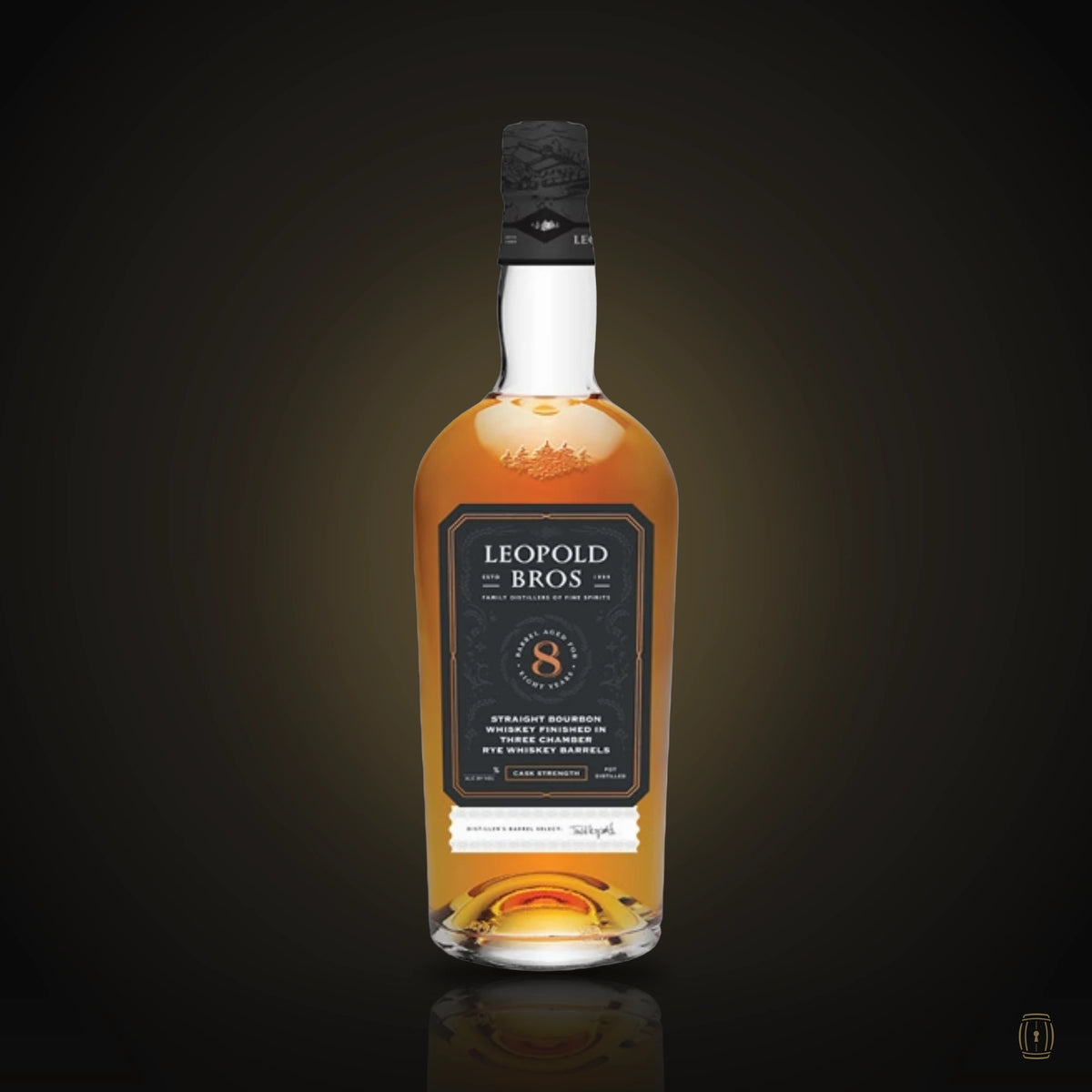 Leopold Bros 8 Year Bourbon Cask Strength 750ml