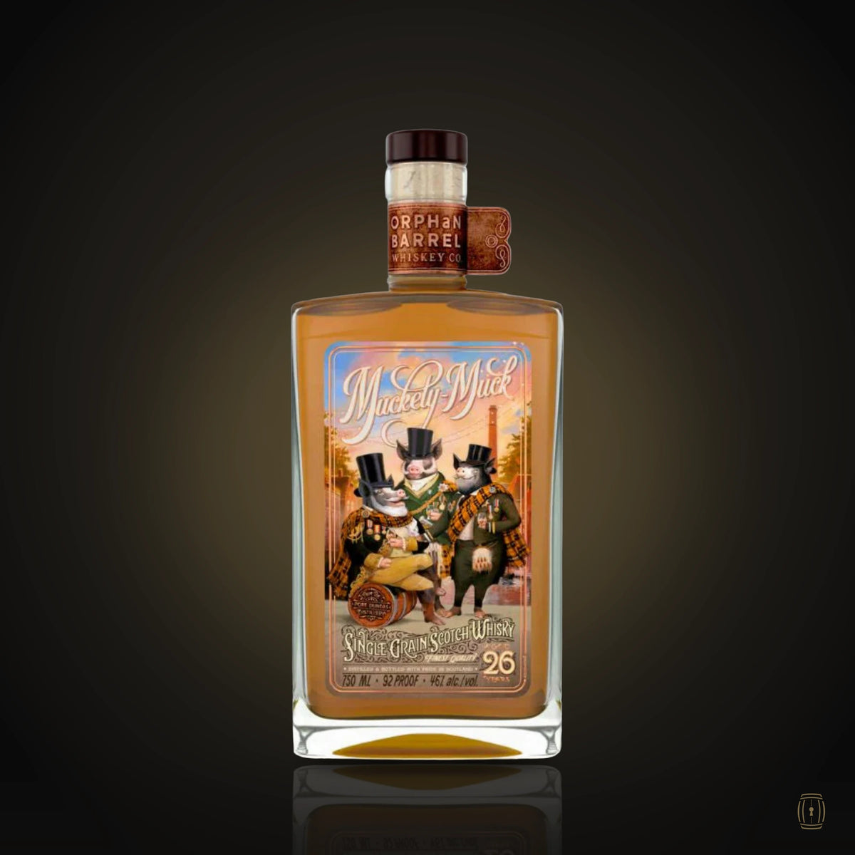 Orphan Barrel Muckety Muck Single Grain Scotch 26 year 750ml