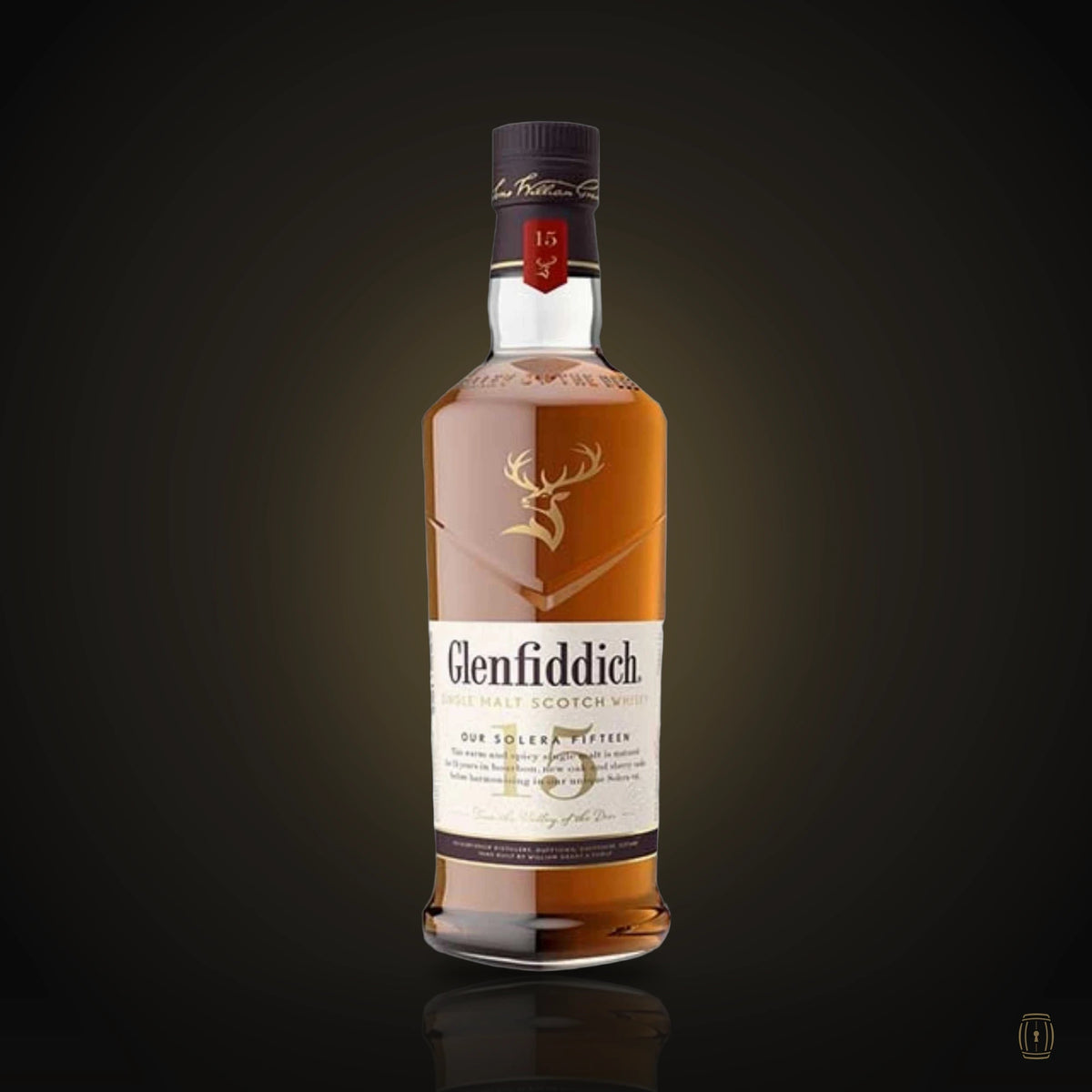 Glenfiddich 15 Year Single Malt Scotch Whisky Solera Aged 750 ml