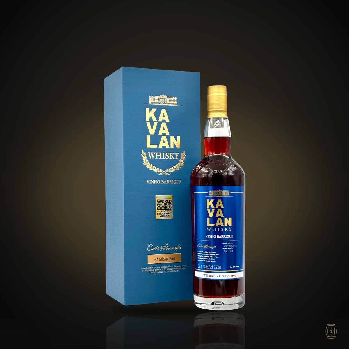 Reserve Bar Kavalan Vinho Barrique Cask Strength 750 ml