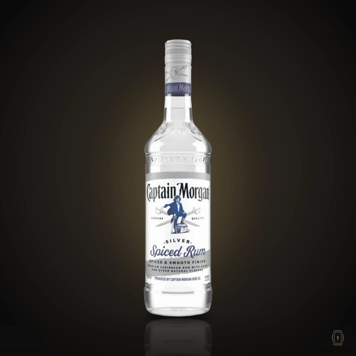 Captain Morgan Silver Spiced Rum 750ml