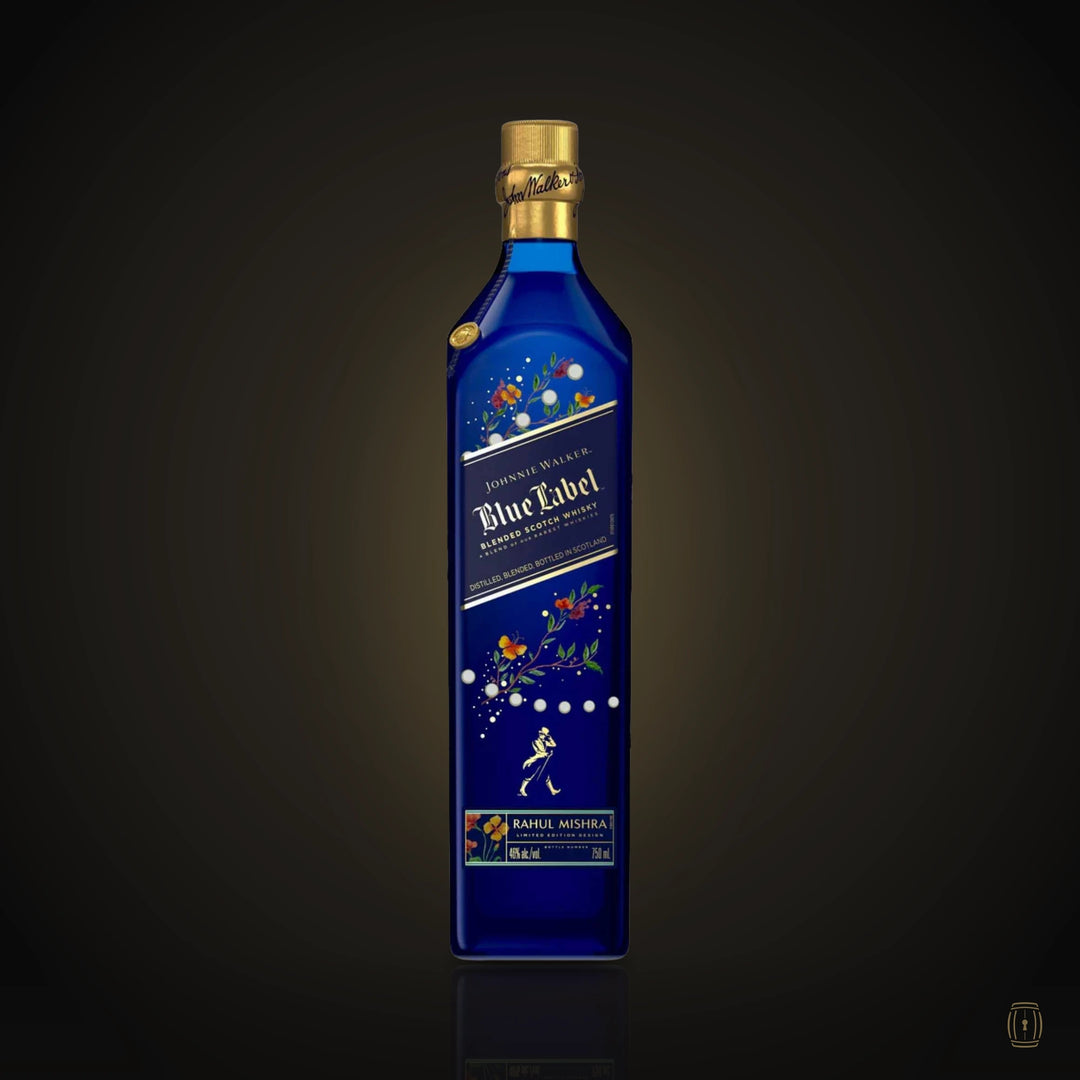 Johnnie Walker Limited Edition Rahul Mishra Blue Label Diwali 750 ml