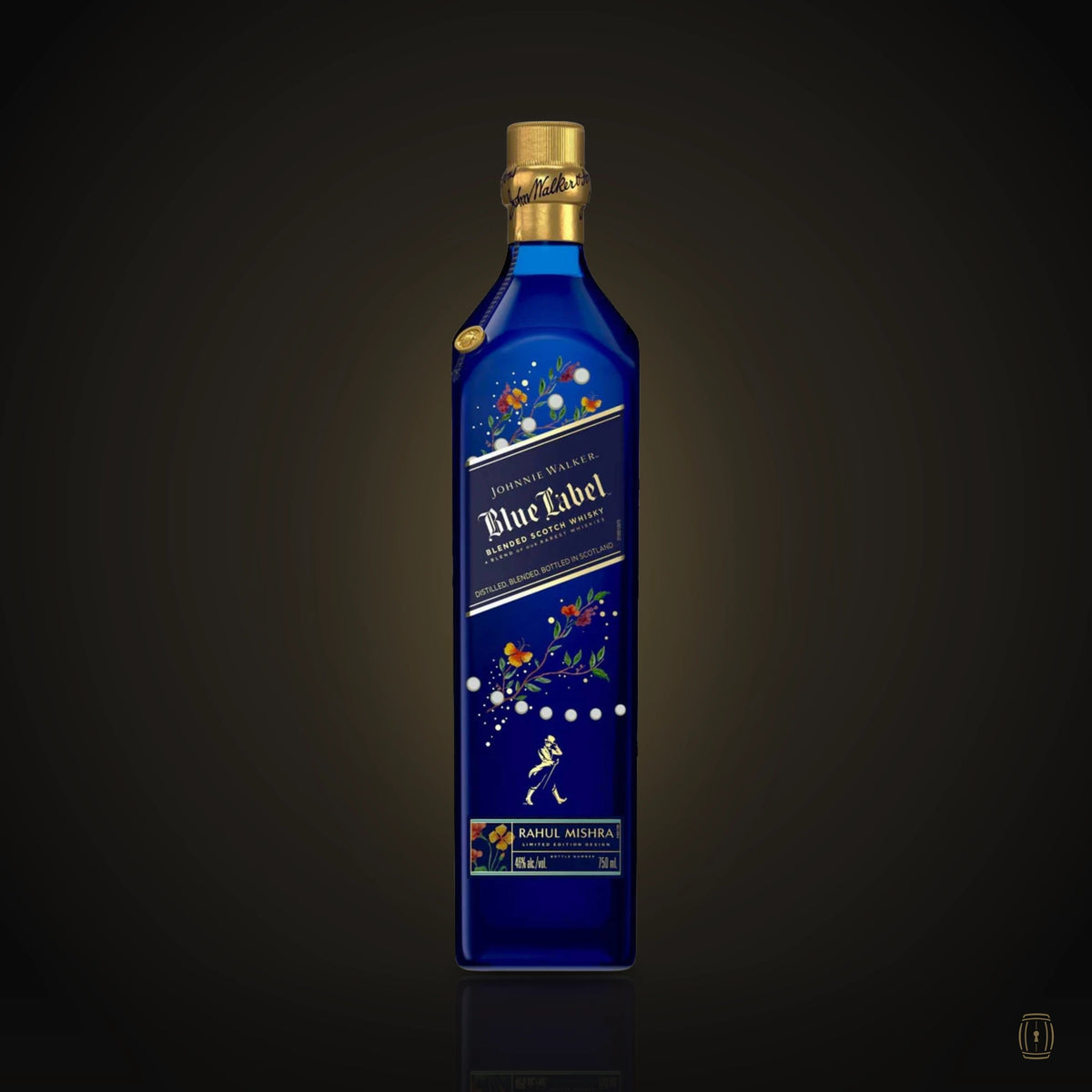 Johnnie Walker Limited Edition Rahul Mishra Blue Label Diwali 750 ml