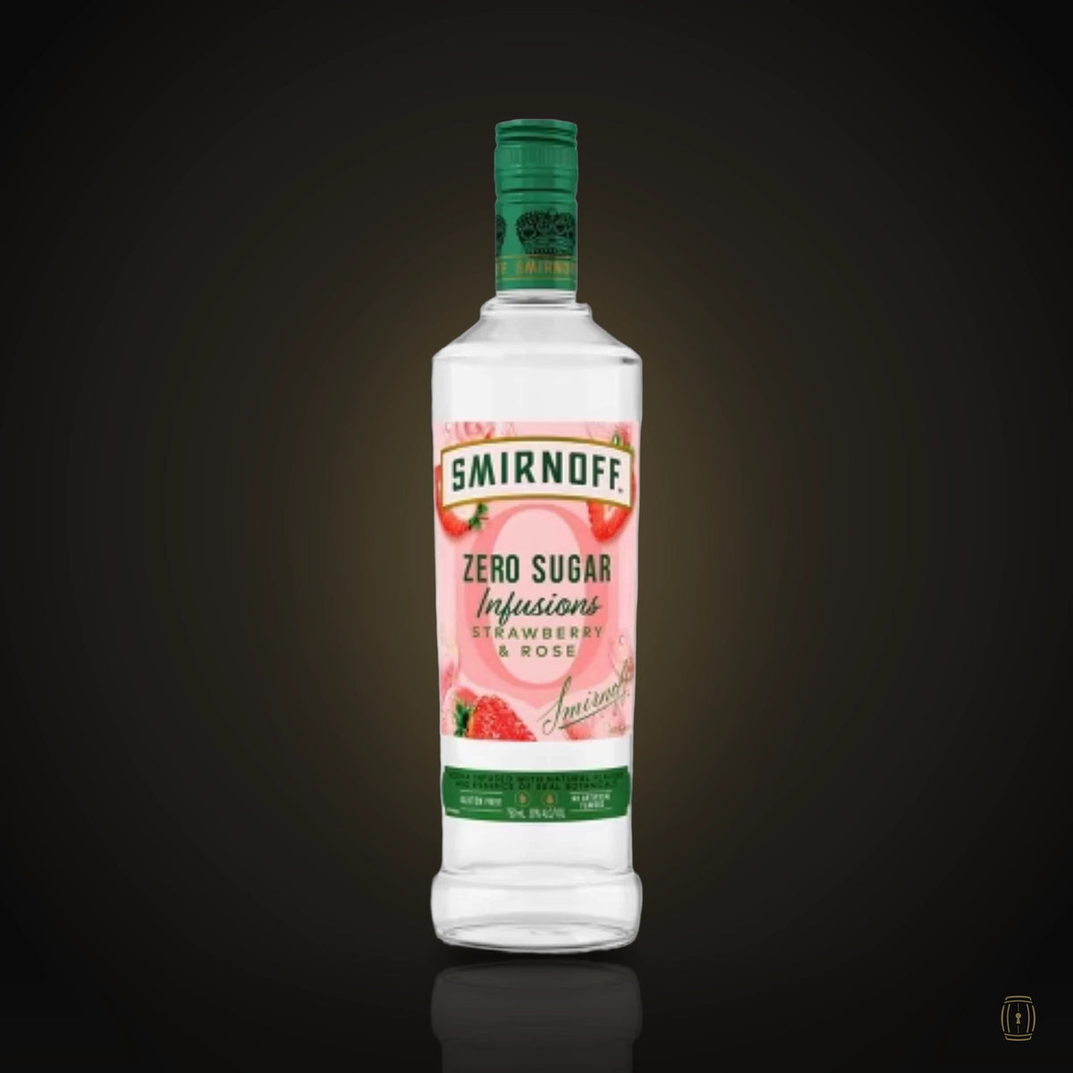 Smirnoff Zero Sugar Infusions Strawberry and Rose 750 ml