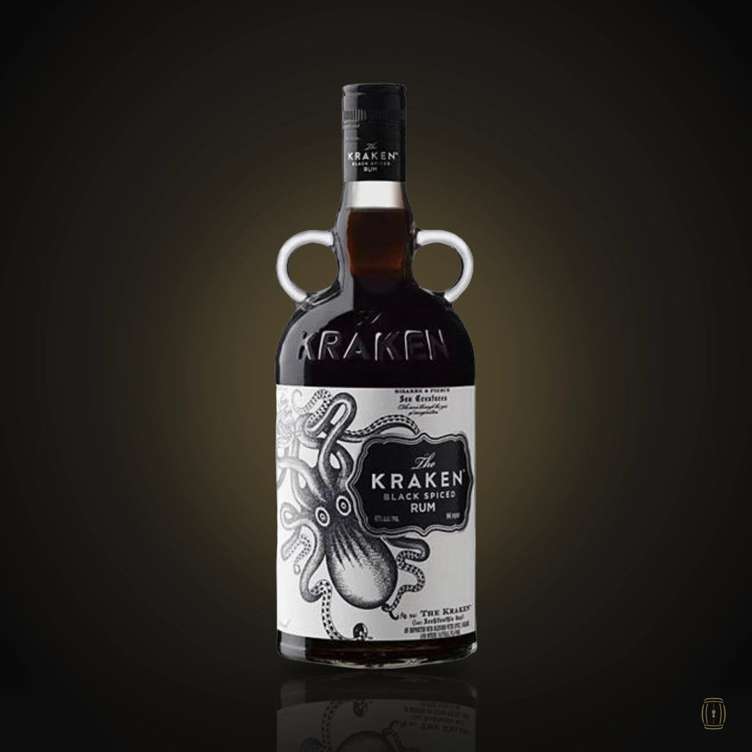 The Kraken Black Spiced Rum White Label 750ml