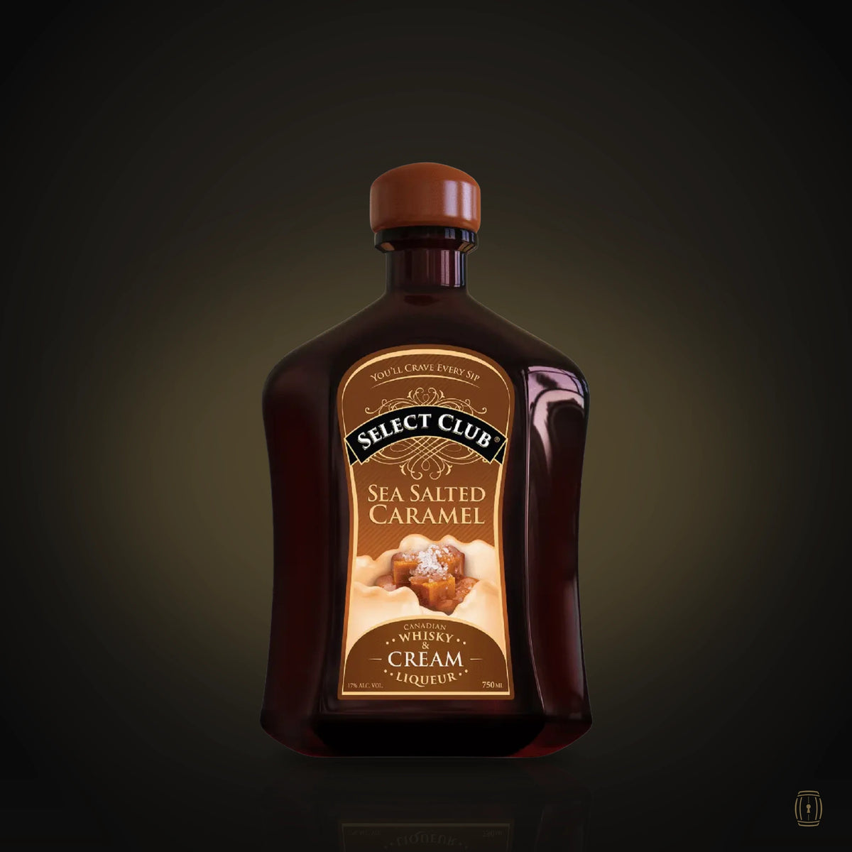 Select Club Sea Salted Caramel Canadian Whisky and Cream Liqueur 750ml