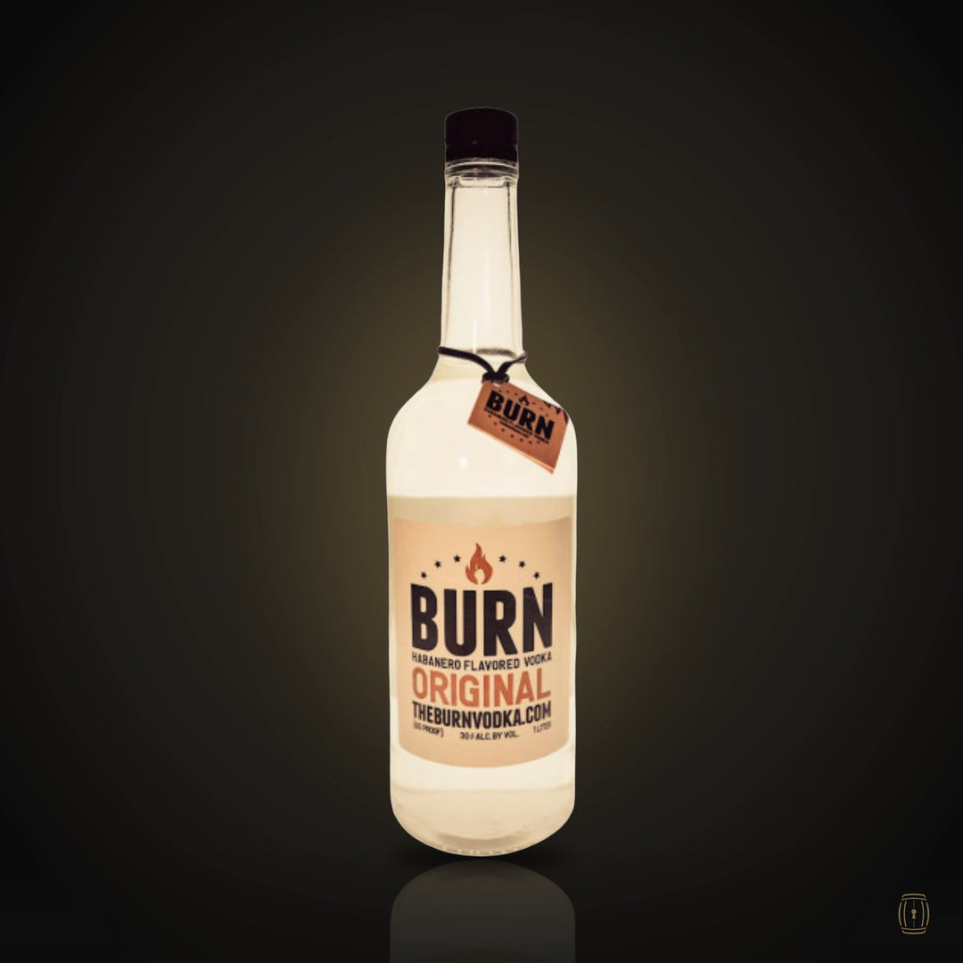 Burn Habanero Flavored Vodka Original 1L