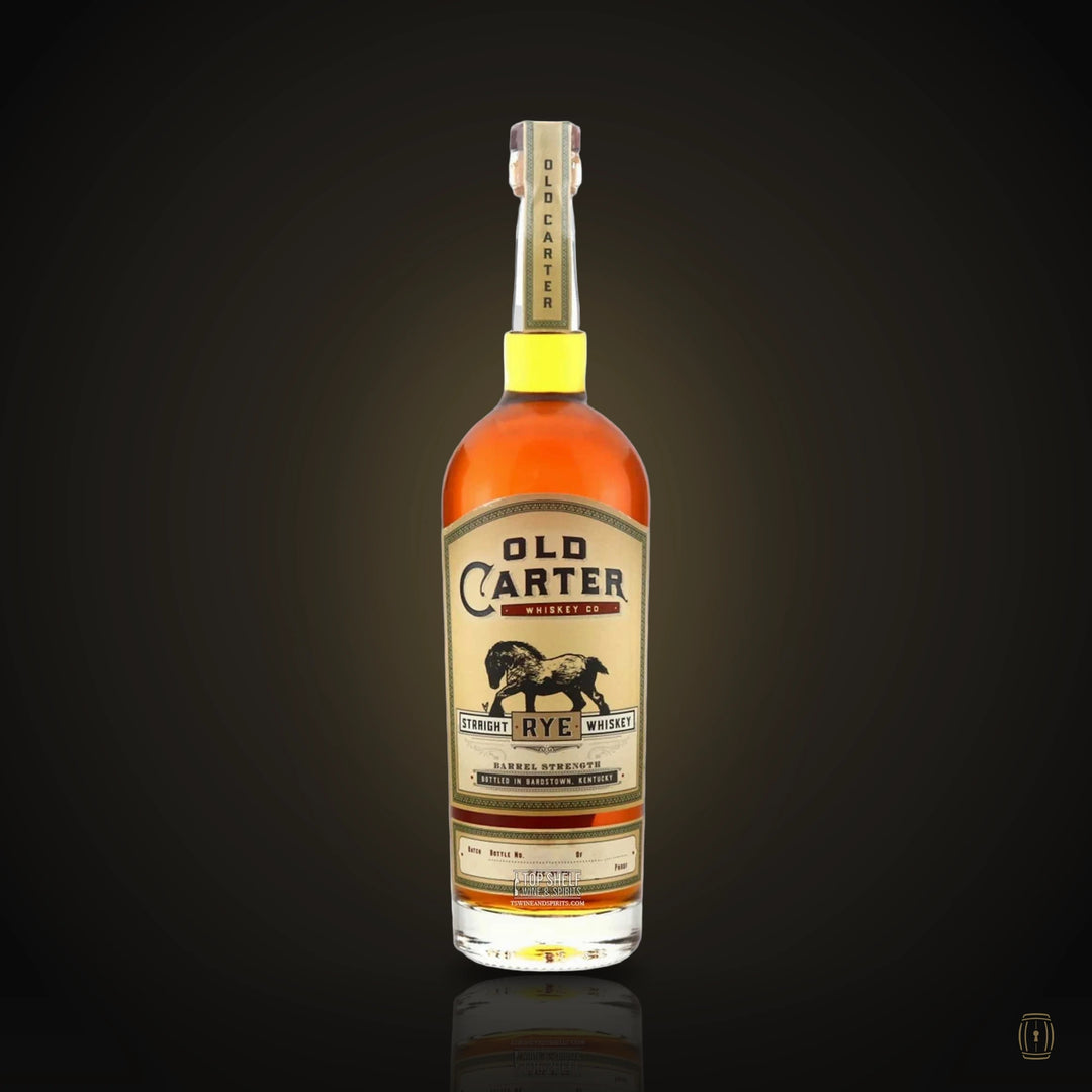 Old Carter Straight Rye Whiskey Batch 