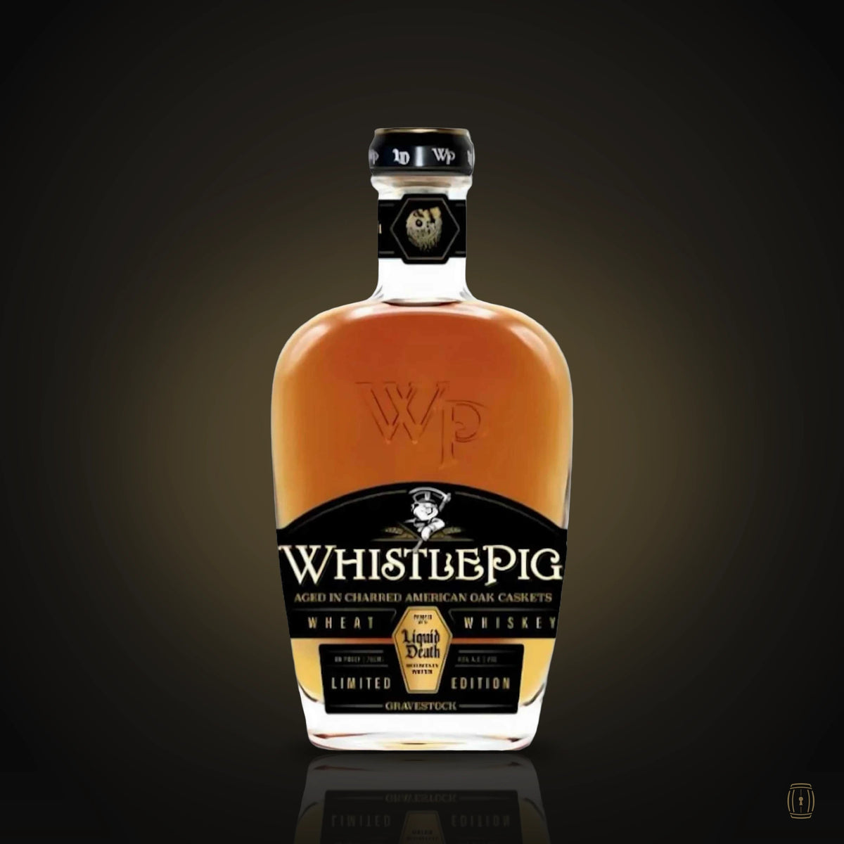 WhistlePig X Liquid Death Gravestock Wheat Whiskey 750ml