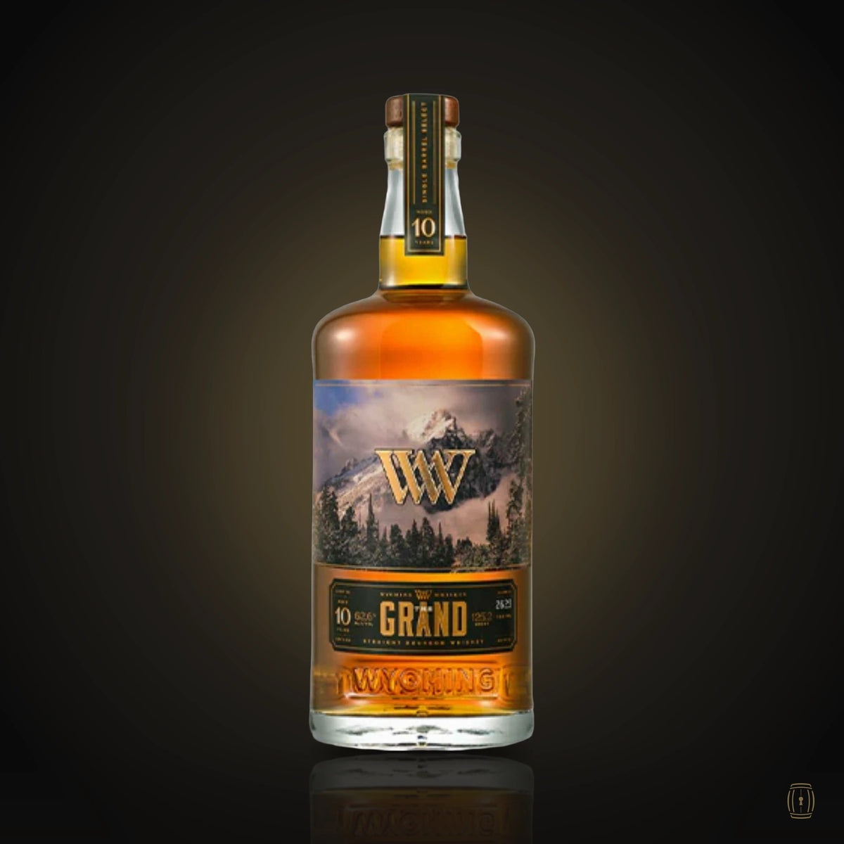 Wyoming Whiskey The Grand Barrel Straight Bourbon 2623 (Grey Label) 750ml