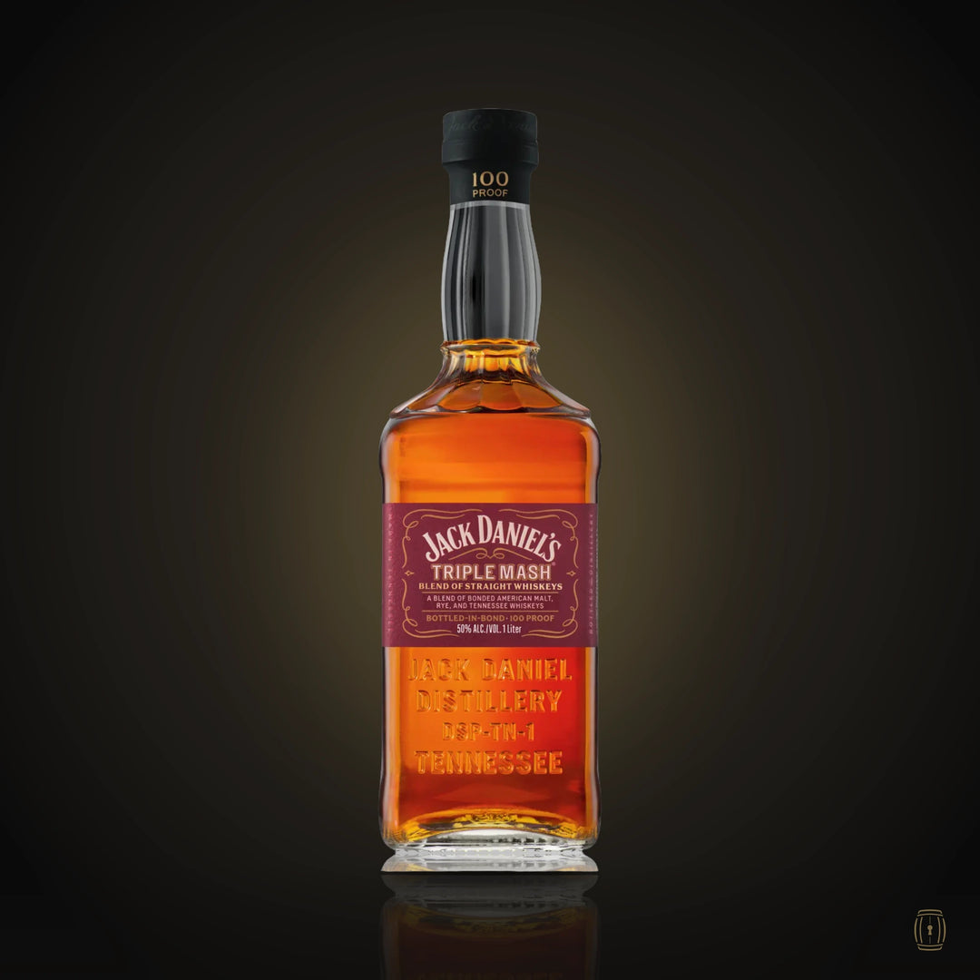 Jack Daniels Triple Mash Blended Straight Whiskey Bottled in Bond 700ml