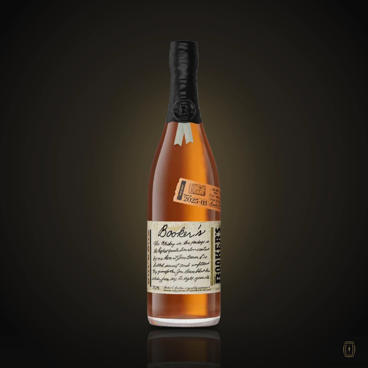 Bookers Small Batch Uncut and Unfiltered Jerry's Batch 2025-03 750 ML