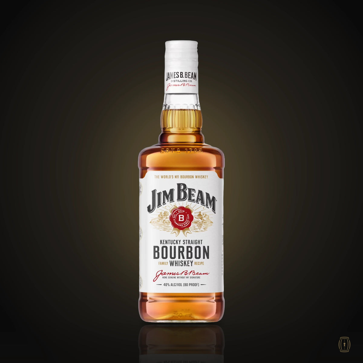 Jim Beam Straight Bourbon 750 ml