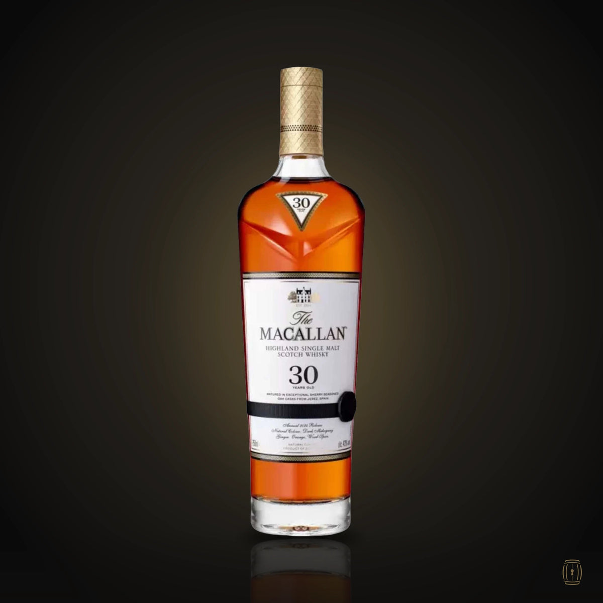 The Macallan 30 Year Old Sherry Oak Single Malt Scotch Whisky 750ml