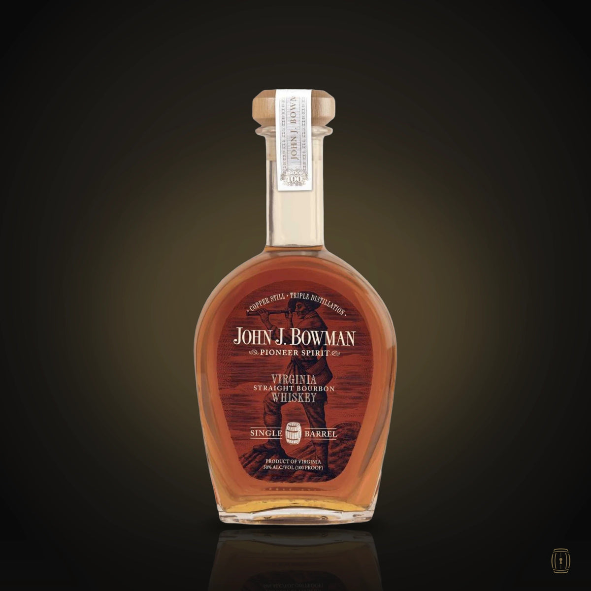 John J. Bowman Virginia Straight Bourbon Single Barrel 750ml