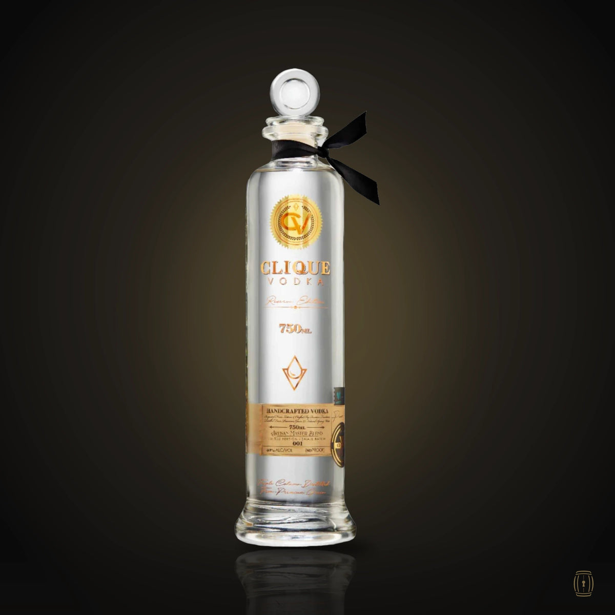 Clique Reserve Edition Handcrafted Vodka Artisan Master Blend Limited Edition Small Batch 001 750 ml