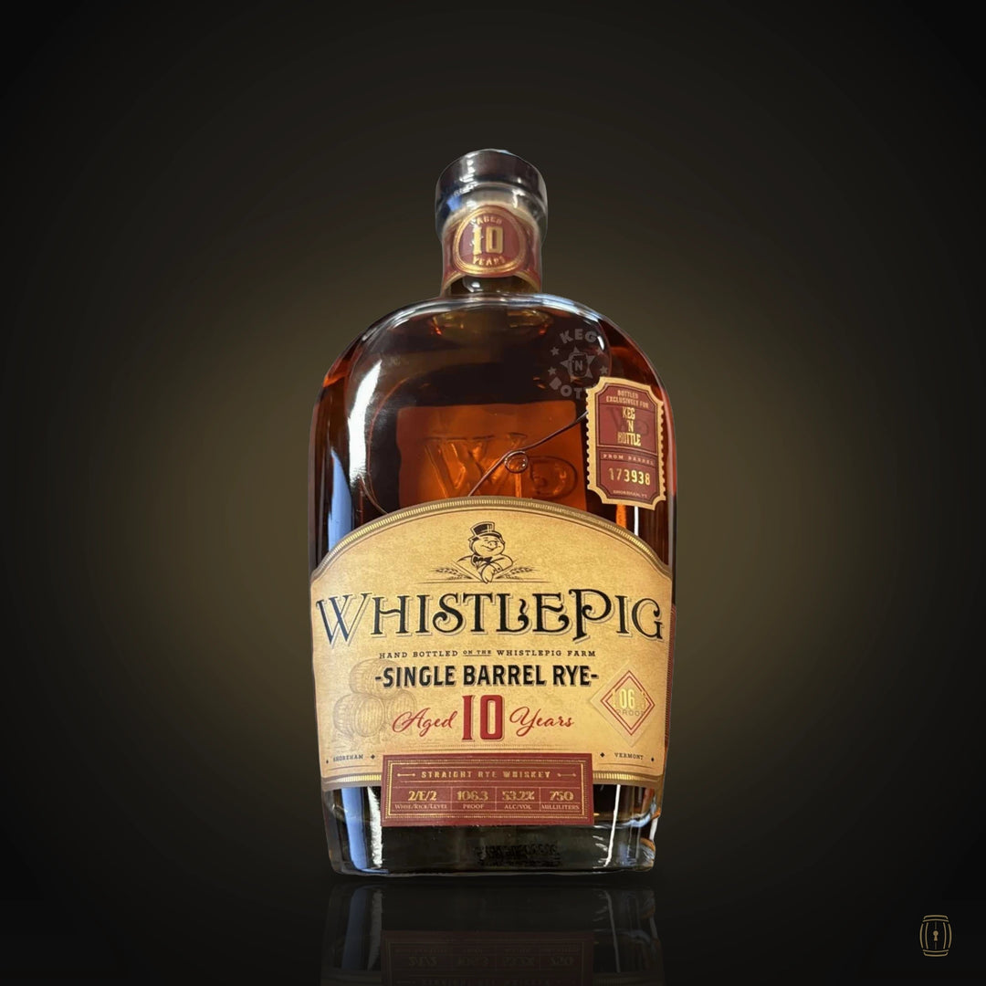 WhistlePig ReserveBar Topflight Series Single Barrel Rye (Barrel No89600) 10 year 750 ml