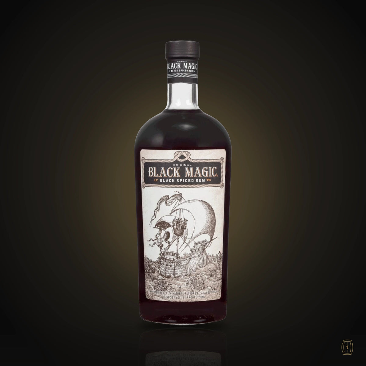 Black Magic Spiced Rum 1 L