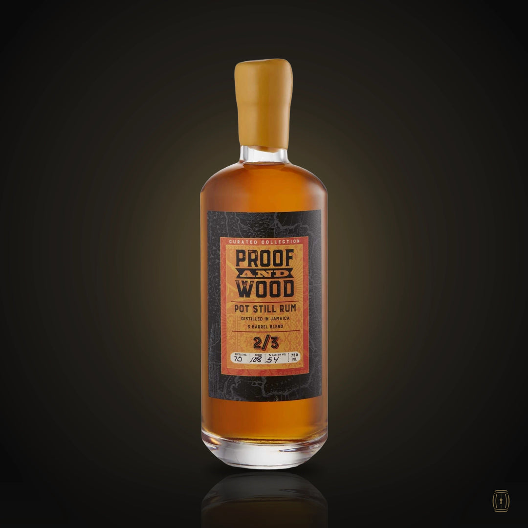 Proof and Wood Pot Still Rum 2/3 750 ml