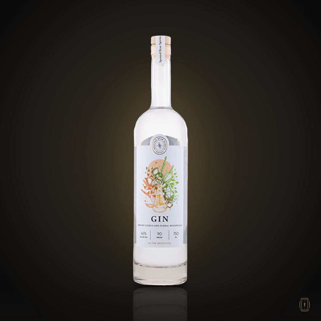 Spotted Bear Spirits Bright Citrus and Floral Botanicals Gin 750ml