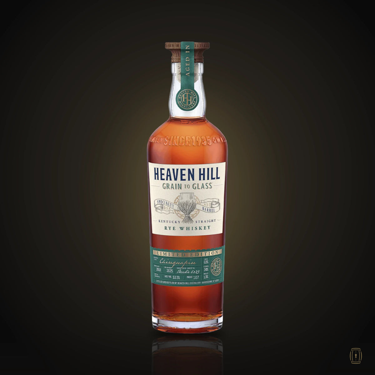 Heaven Hill Grain to Glass Rye Chinquapin Barrel 700ml
