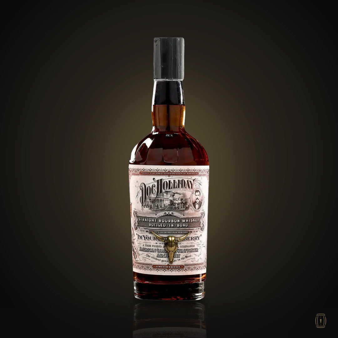 Doc Holiday Straight Bourbon Whiskey Bottled in Bond Limited Edition 750 ML