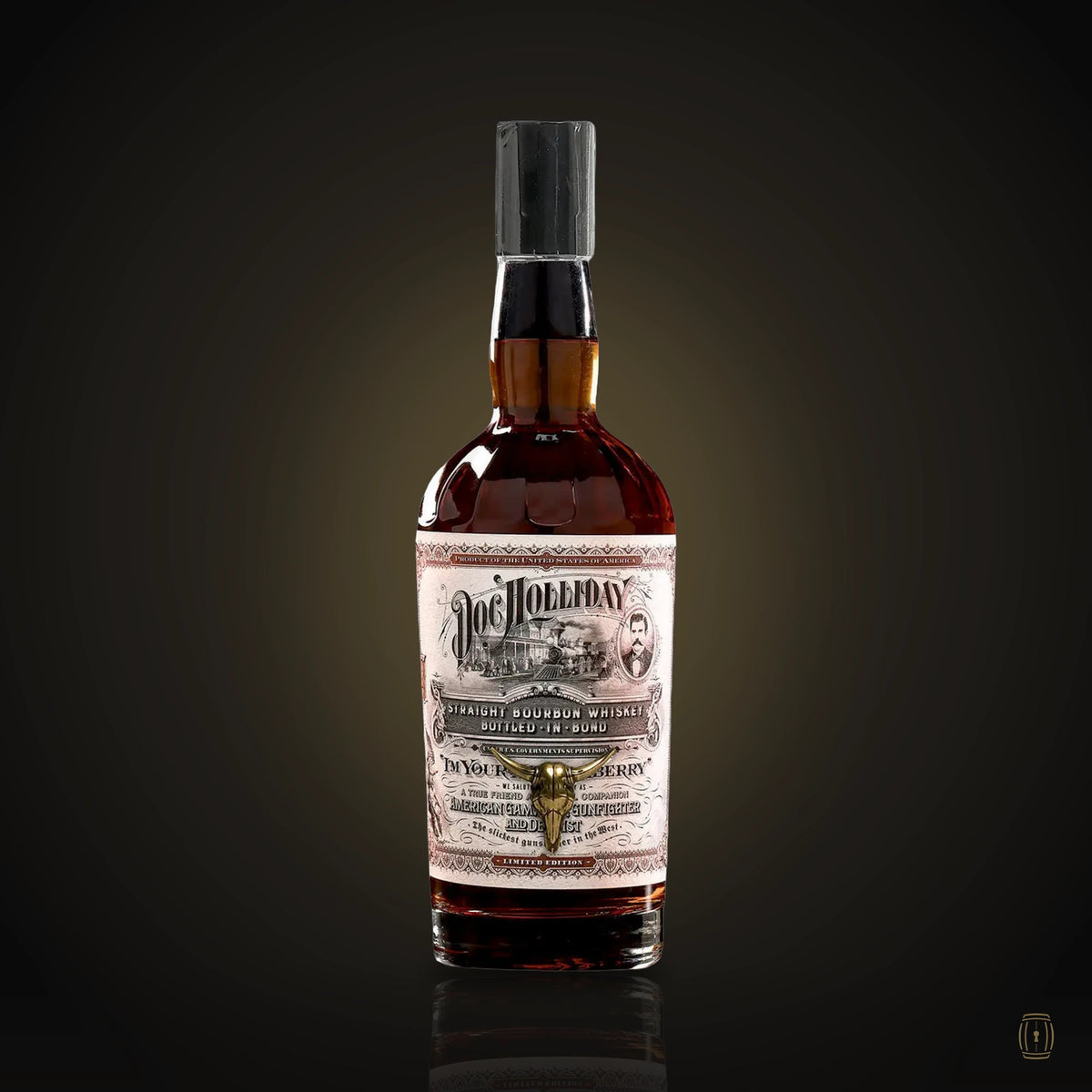 Doc Holiday Straight Bourbon Whiskey Bottled in Bond Limited Edition 750 ML