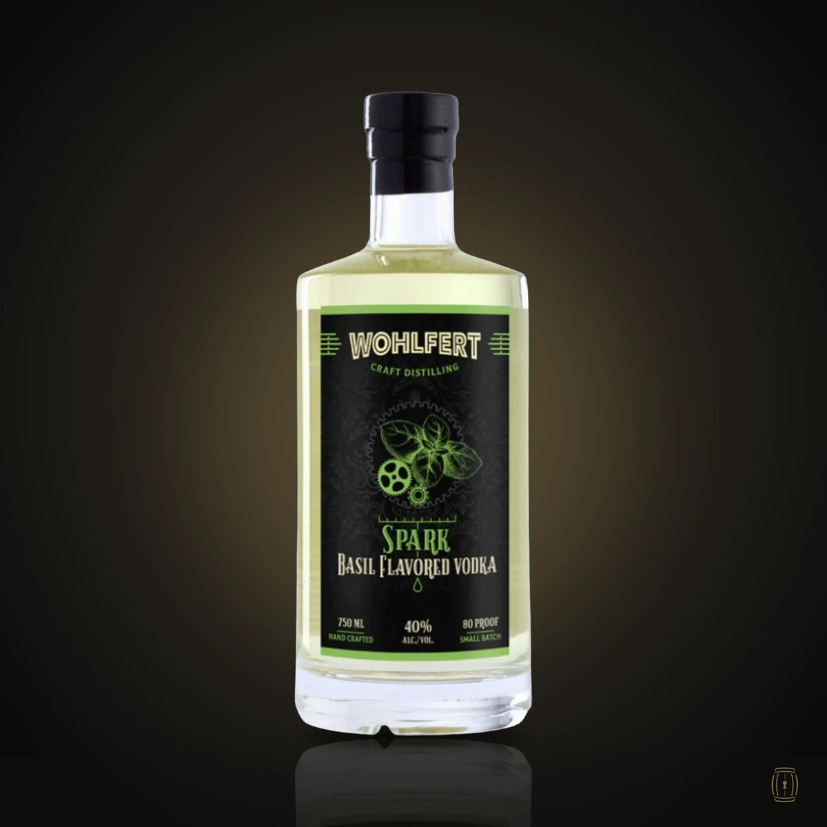 Wohlfert Craft Distilling Spark Basil Flavored Vodka 750ml