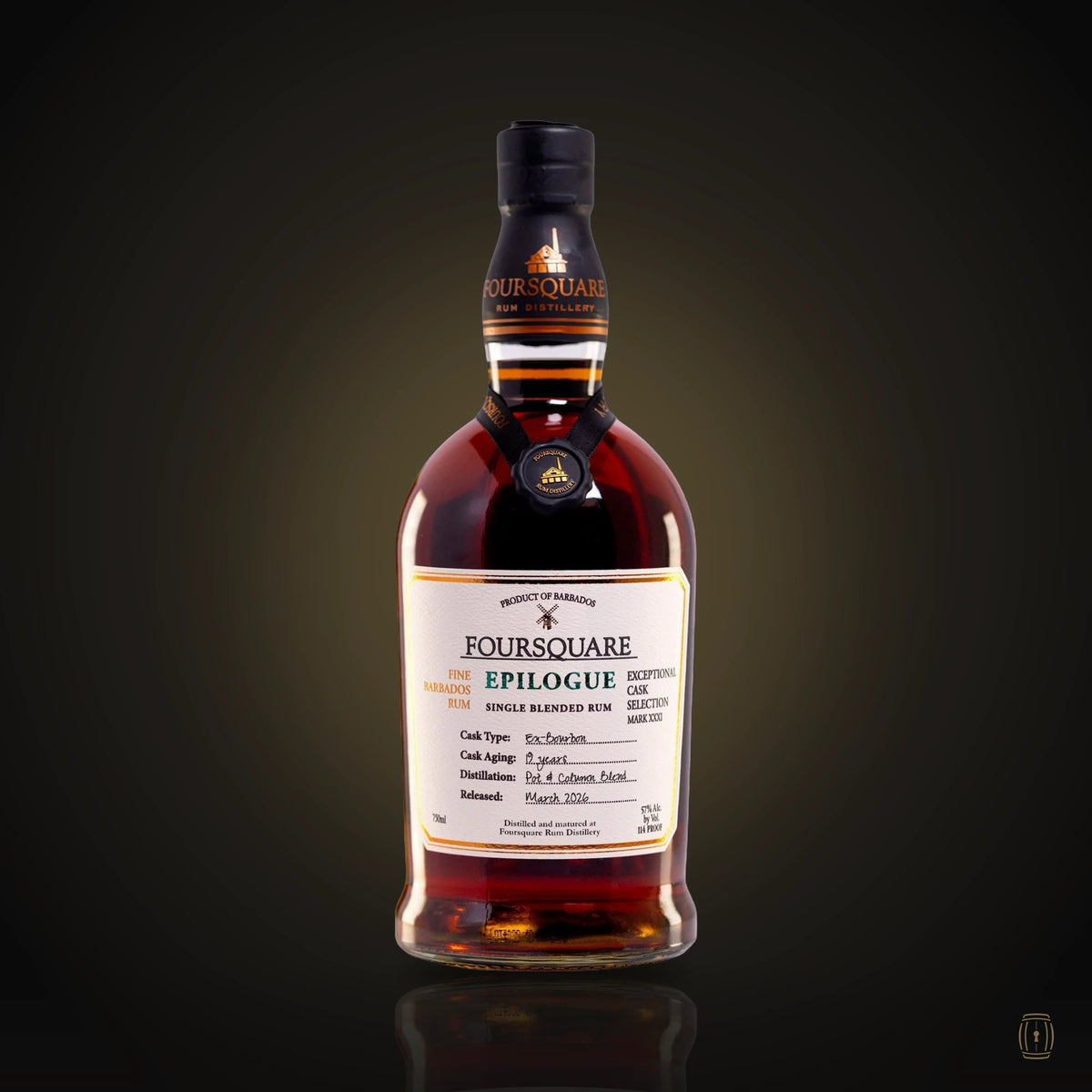 Foursquare Exceptional Cask Selection Mark XXXI “Epilogue” Rum 2026 750ml