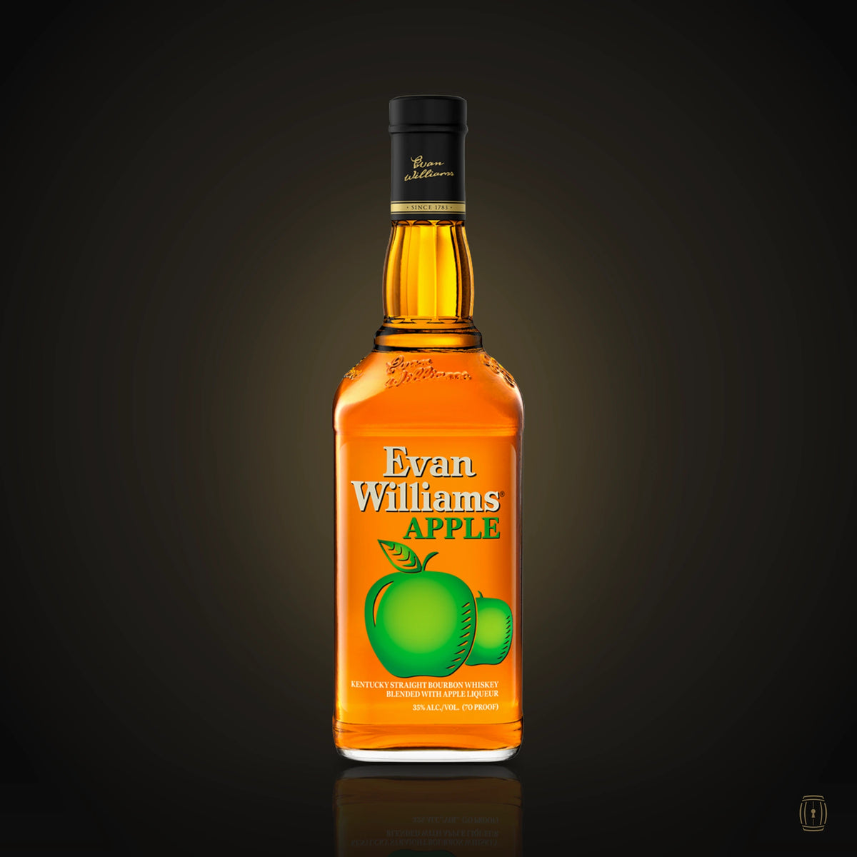Evan Williams Apple Kentucky Straight Bourbon Whiskey 750ml