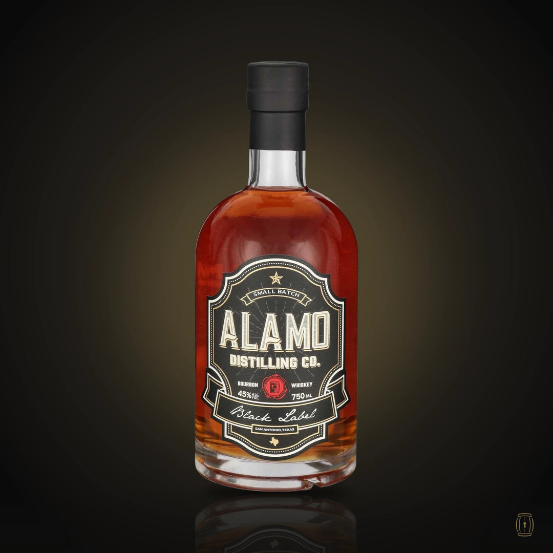 Alamo Black Label Bourbon Whiskey 750ml