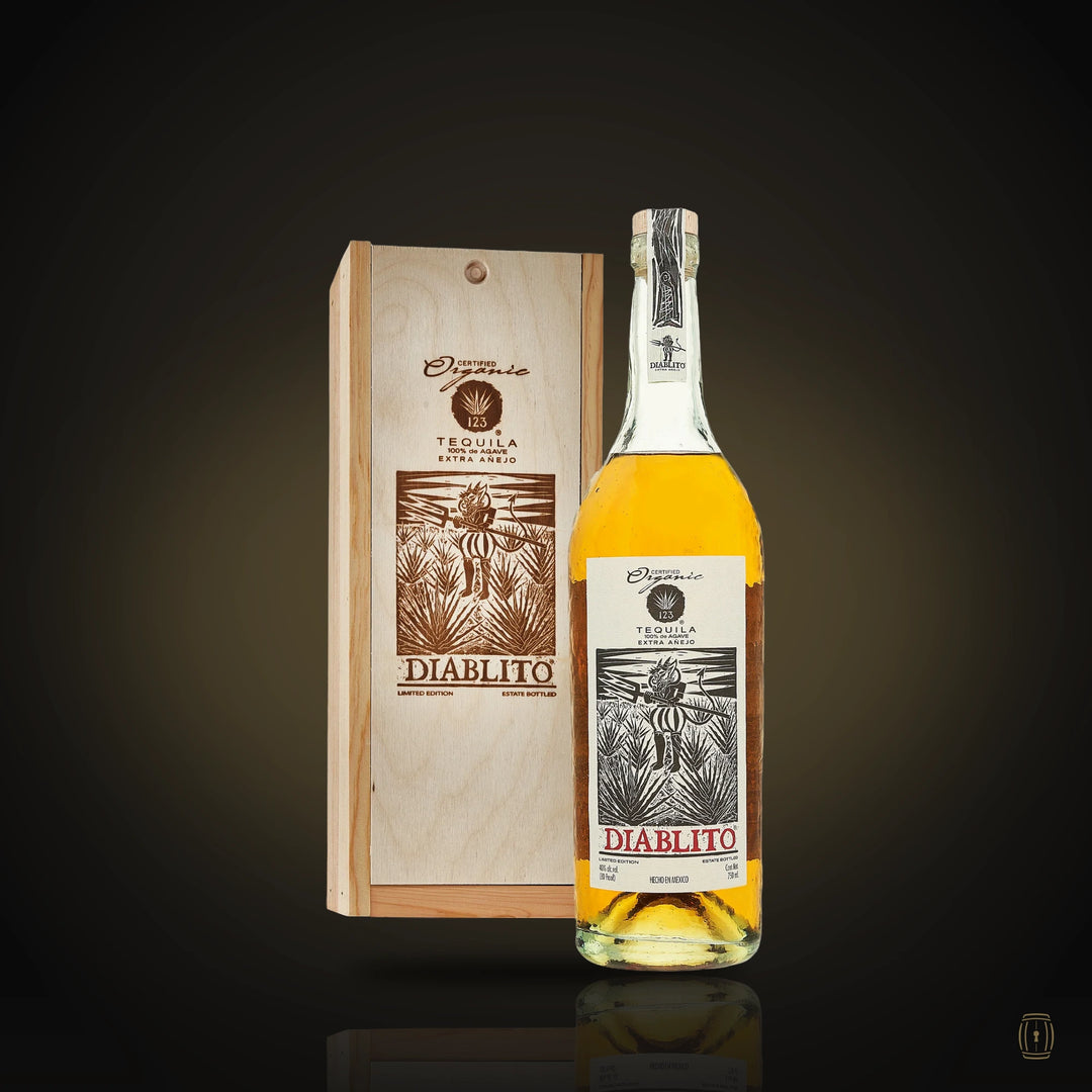 123 Diablito Organic Extra Anejo Tequila 750 ml