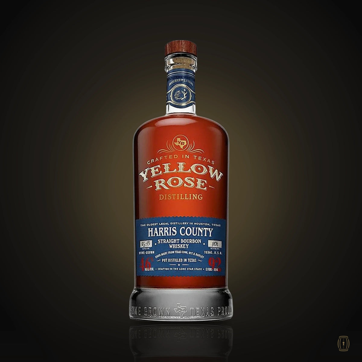 Yellow Rose Distilling Harris Country Straight Bourbon Whiskey 750 ml