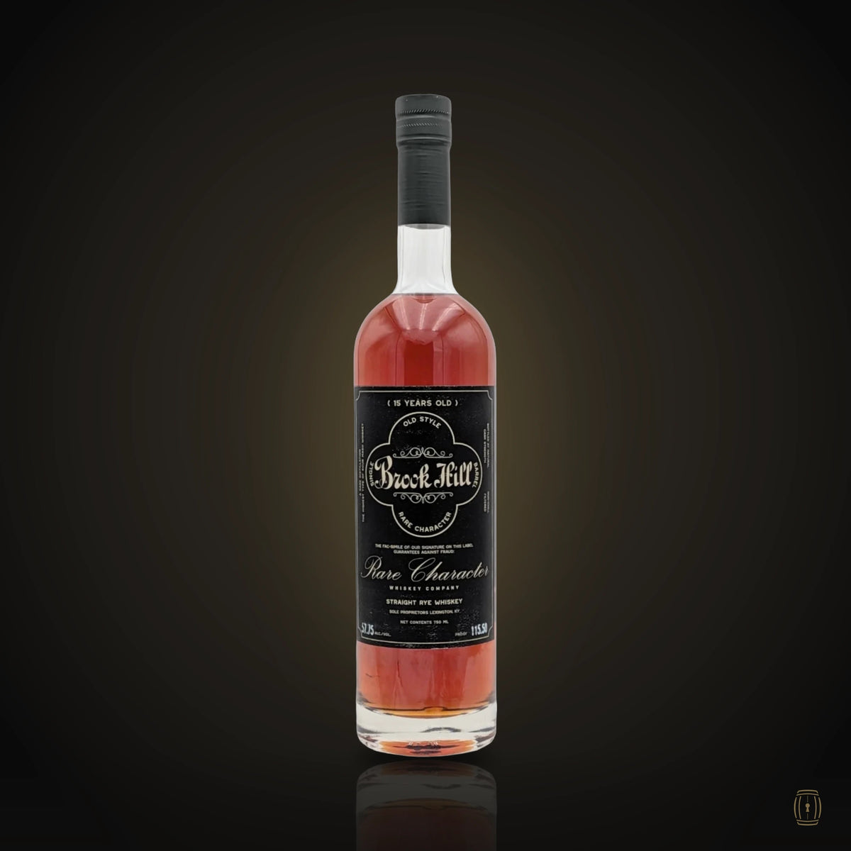 Rare Character Brook Hill Straight Rye 15 Year 750ml