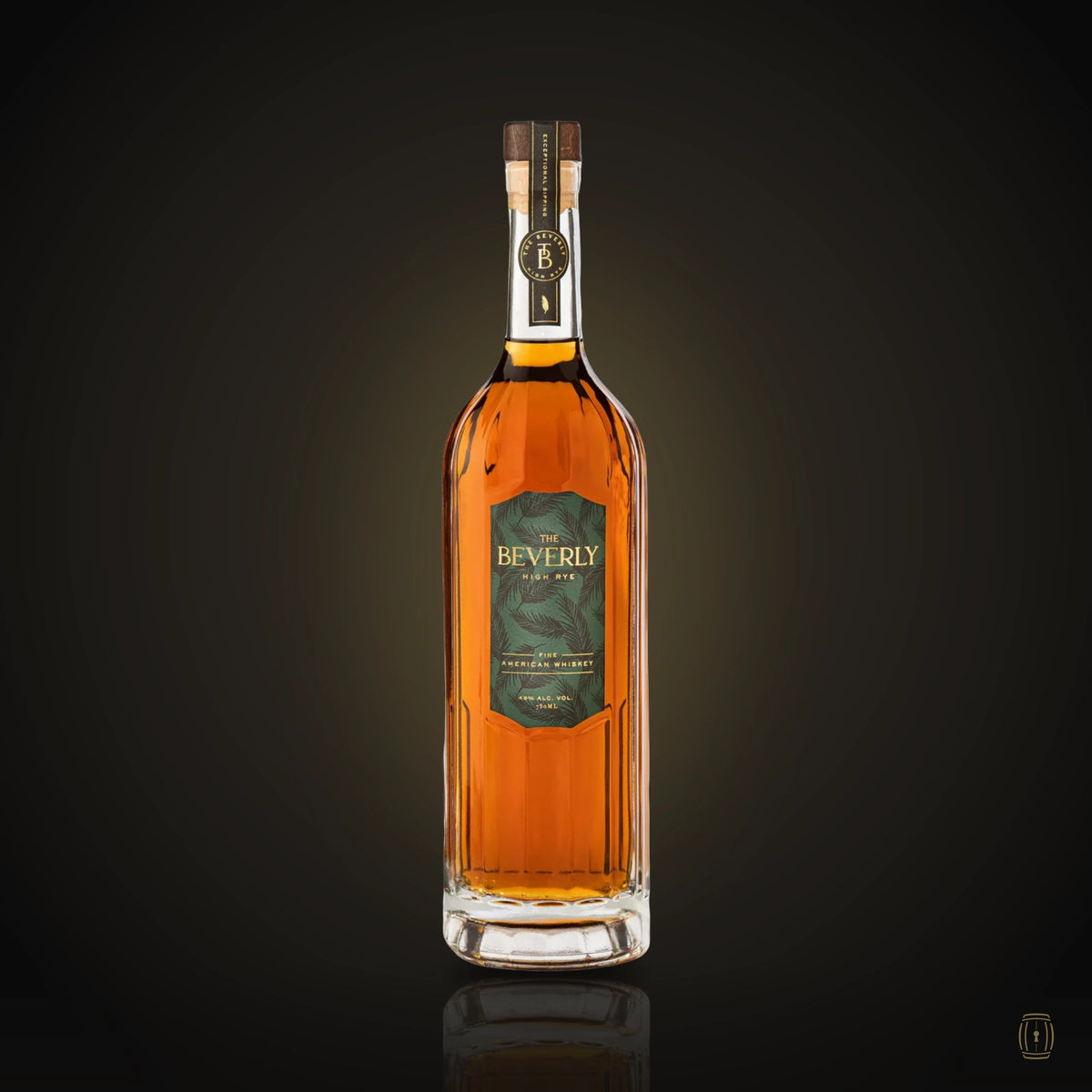 The Beverly High Rye Fine American Whiskey 750ml