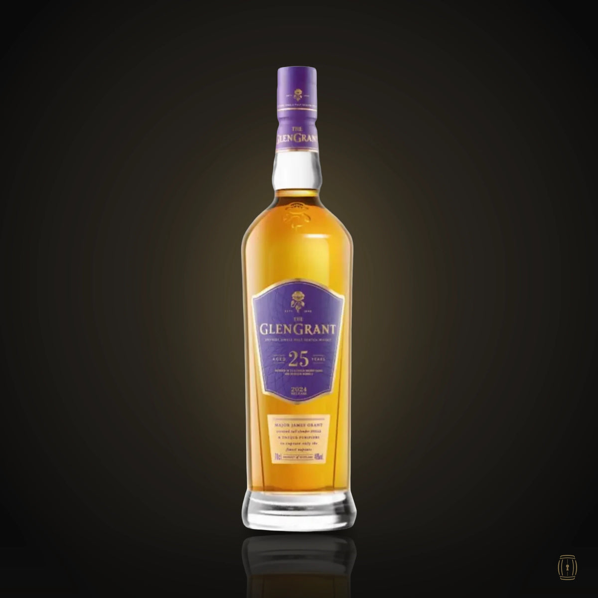 The GlenGrant Speyside Single Malt Scotch 25 year 750 ML